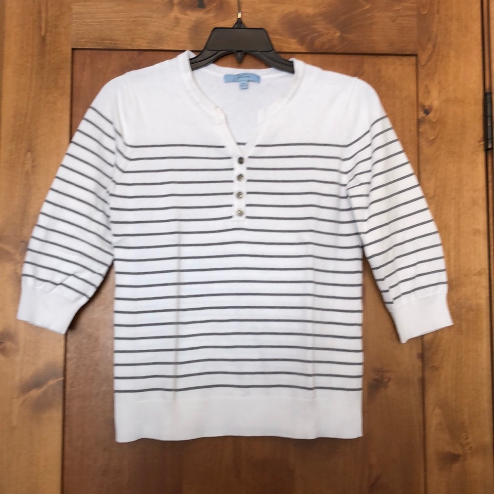 ⭐️2/$30⭐️Jessica striped sweater